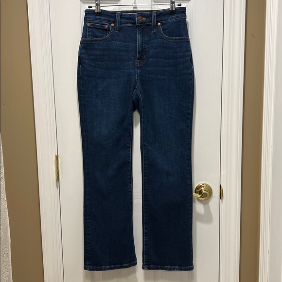 Madewell Curvy Kick Out Crop Jean Colleton Wash - Size 27 - Picture 2 of 11